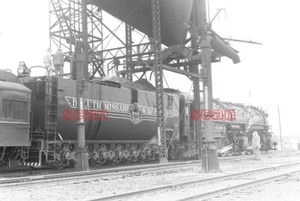 4CC714 NEG/RP 1958 DULUTH MISSABE & IRON RANGE EISENBAHN LOK #222 ALLEN JCT MN - Bild 1 von 1