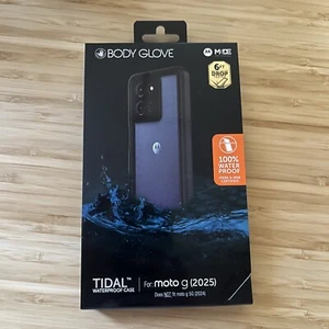 Body Glove Tidal Waterproof Phone Case for Motorola moto g (2025) - Black/Clear - Zdjęcie 1 z 12