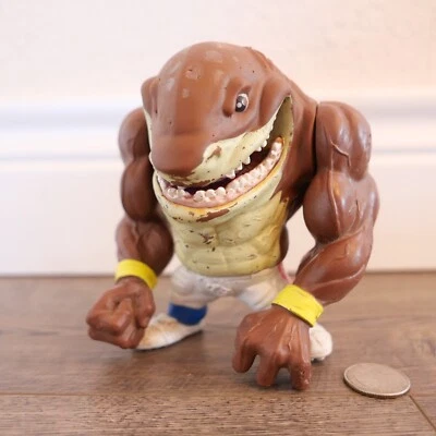 Pantalones blancos Street Sharks BIG SLAMMU 1994 de colección Street Wise Mattel Foto 1 de 3