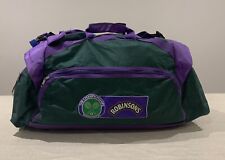 Wimbledon Official Robinsons Large Sports Bag Vintage Hold-all & Shoulder Strap