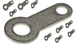 SOLDER TAGS DIFFERENT SIZES PACKS OF 10 Except 9.7mm (x2) Brass/Tin/45deg/Etc - Picture 1 of 31