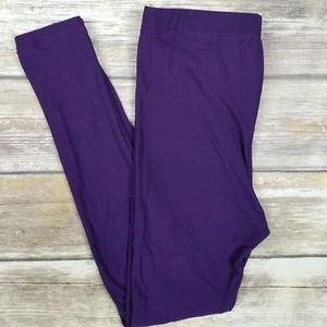 Girls Kids Solid Buttery Soft Leggings 10+ Colors Sizes S/M 3T-6 and L/XL 6-10 - Picture 1 of 15