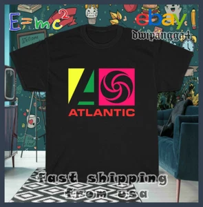 Nueva Camisa Atlantic Records Logo Camiseta Estilo Americano Hombres Camiseta - Imagen 1 de 23