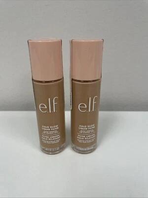 e.l.f. Halo Glow Liquid Filter Glow - 4 Medium 1.06oz - New -Lot Of 2 B91-63 - Image 1 of 4