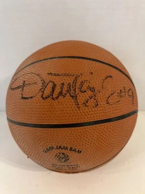 Dan Majerle Phoenix Suns Autografiado 6” Miniatura Baloncesto Slam Jam Bam #1 Foto 1 de 4