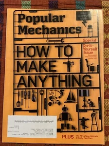 Popular Mechanics Mag Sep 2014 How to Make Anything, Do it Yourself Issue - Picture 1 of 5