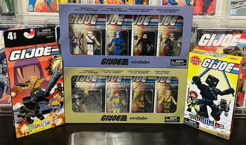 G.I. Joe: Minimates Collectors Lot 4 Factory Sealed Sets Cover