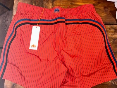 Sundek Board Short Men's Striped Boards XL New With Tags Swimsuit New NWT - Image 1 of 4