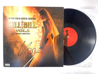 KILL BILL VOL 2 OST 2015 LP EXC+ Vinyl Record Uma Thurman Signed AUTO - Image 1 of 4