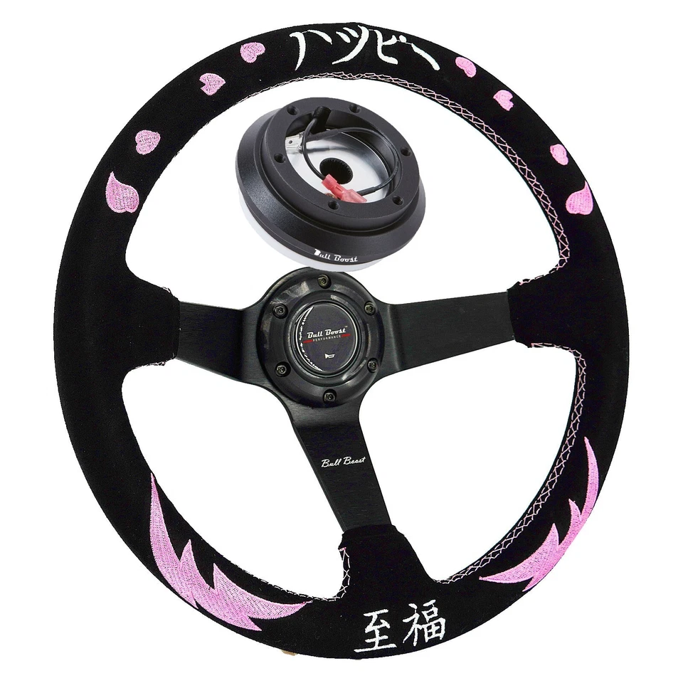 Billet Steering Wheel Hub Adapter Kit For Honda EF CRX DA Integra Prelude Accord - Image 1 of 4