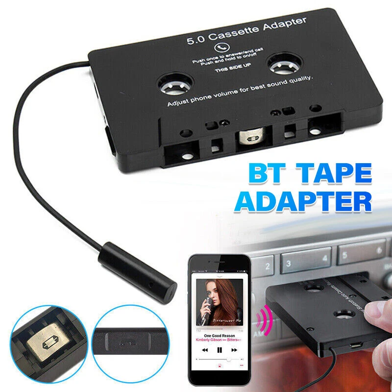 Bluetooth Kassettendapter 5.0 – Verwandelt Dein Autoradio Mit Kassettenspieler In Ein Modernes