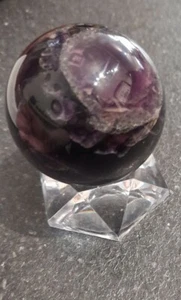 Esfera de fluorita púrpura (9) - Imagen 1 de 4