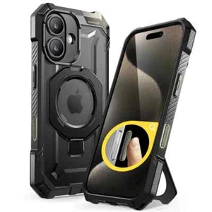 SUPCASE Ub Grip IPHONE 16 (6,1 ") Sturdy Magsafe Case Phone Case Black - Imagen 1 de 11
