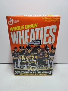 Vintage Wheaties Empty Box Pittsburgh Penguins 1991 NHL Stanley Cup Champions - Picture 1 of 7