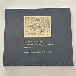 The Maryland State Archives Atlas of Historical Maps of Md. Edward C. Papenfuse - Picture 1 of 6