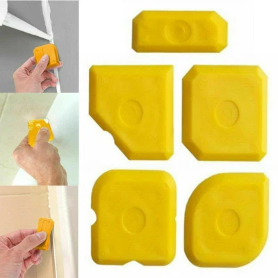 5X Fugen Kit Fugenglätter Silikonfuge Fugenspachtel Fugenabzieher Glättspachtel - Bild 1 von 4