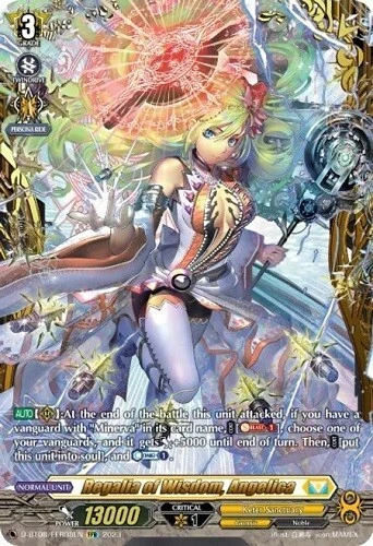 Regalia of Wisdom, Angelica (FFR) D-BT08 FFR08 Cardfight Vanguard Minerva Rising - Image 1 of 1