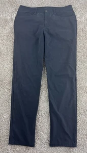 Lululemon Pants Men's 33 (Fit's 34x31.5) Black ABC Slim Fit 5 Pocket Warpstreme - Picture 1 of 12