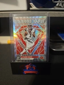 2023 Panini Donruss Optic - Ja'Marr Chase - Diamond Hands Holo #DH-JC - Picture 1 of 2