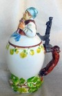 ALT Humpen Bierkrug Figurenkrug Gastwirt Innkeeper v Schierholz Krug Sammelkrüge