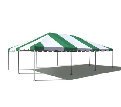 20x30 Commercial Heavy Duty Frame Tent Green Canopy Event Wedding Party Gazebo - Image 1 of 4
