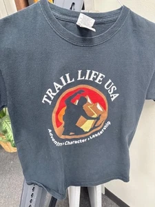 Camiseta TRAIL LIFE EE. UU. Azul Oscuro Mediana Juvenil - Imagen 1 de 3