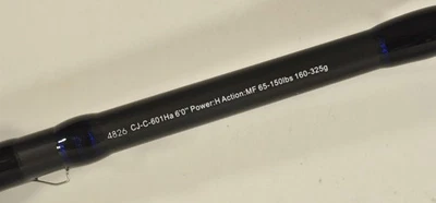 OKUMA Cedros CJ-C-601Ha 1 pieza 6' 0" varilla de jigging convencional pesada Foto 1 de 4