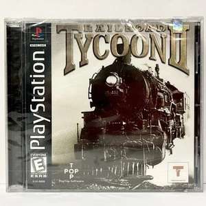 Railroad Tycoon II Sony PlayStation 1 2000 Factory Sealed Brand New - Picture 1 of 8