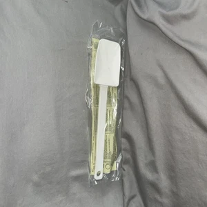 Pampered Chef Mix n Scraper #1657 New 12.25 Inches Silicone Head  White - Picture 1 of 5