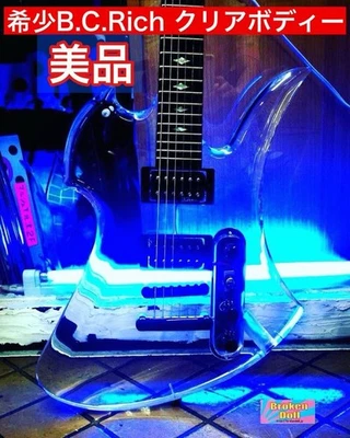 [Guter Zustand] B.C.Rich MOCKINGBIRD ICE ACRYL Transparent Body Clear Body - Bild 1 von 4