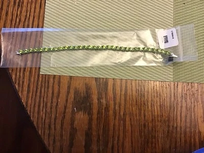 JTV Marquise Manchurian Peridot Rhodium Over 925 Silver 8” Bracelet - Image 1 of 2