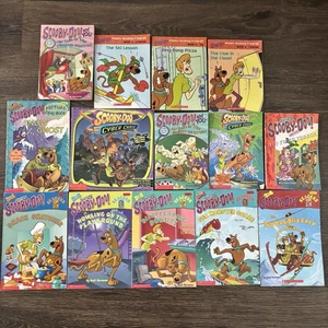 Scooby-Doo Lot of 14 Books Early Reader & Phonics Scholastic Bundle Kids - Picture 1 of 11