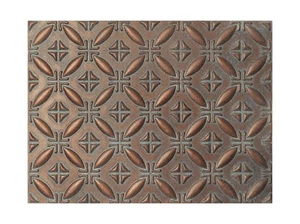Drop in ceiling tiles Emboss interior wall panels PLB38 Weather copper 10pcs/lot - Picture 1 of 18