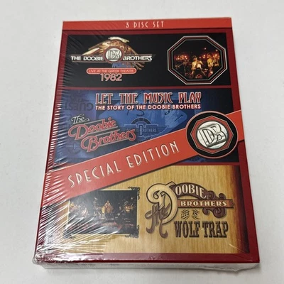 NEW The Doobie Brothers 3 Disc DVD Set Live At The Greek Wolf Trap Story - Image 1 of 4