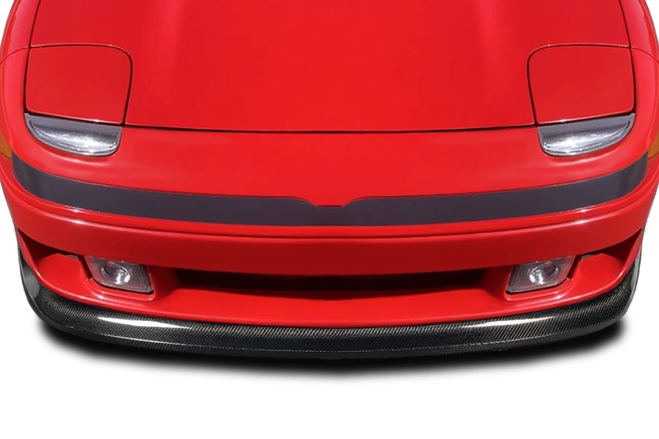 For 1991-1993 3000GT Carbon Creations Hyper Flow Front Lip Spoiler Air Dam - 1 P - Image 1 of 4