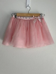 Janie & Jack Pink Tutu Skirt Satin Waistband Ballet Dance Size 5 - Picture 1 of 5