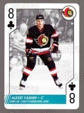 1997-98 NHL Aces Playing Card #34 Alexei Yashin