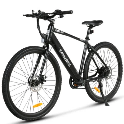 Bicicleta Eléctrica 27.5" 700C *45C Neumático 350W 36V LCD Medidor + APP City Road E-bike Foto 1 de 4