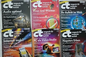 Heise ct Magazin für Computertechnik, Jahrgang 2001, 26 Hefte - Bild 1 von 5