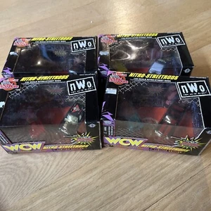 Vintage WCW NWO Streetrods Limited Edition Lot Of 4 Booker T Hart Jericho New - Picture 1 of 10