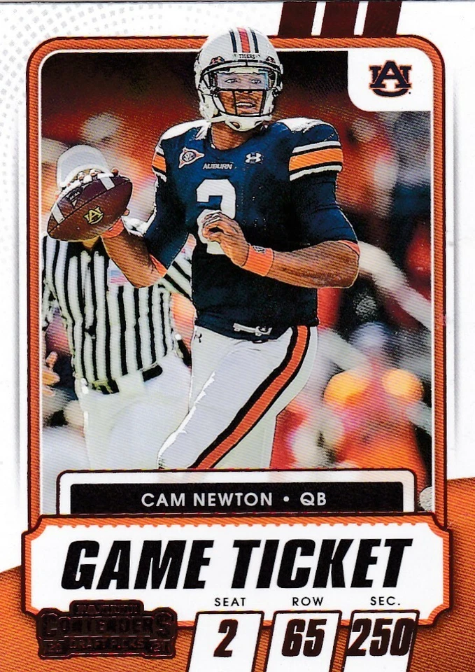 2021 Panini Contenders Draft Picks Game Ticket Red Football Pick Your Cards! - Image 1 of 1