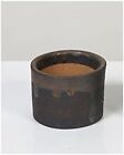 Bonsai Pot Bowl Shigaraki ware cut bowl Golden color No. 3 Japan