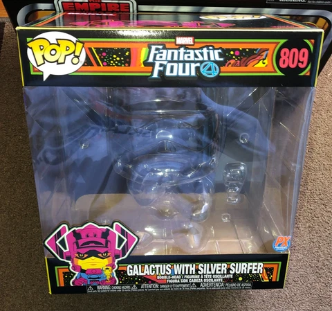 Funko Pop! Marvel Fantastic Four Galactus Silver Surfer 809 Box Only! Cover