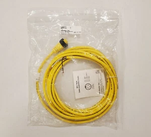 IFM Efector W80655 Cordset 7/8" Female Straight Mini Connector, 4 meter Cable - Picture 1 of 4