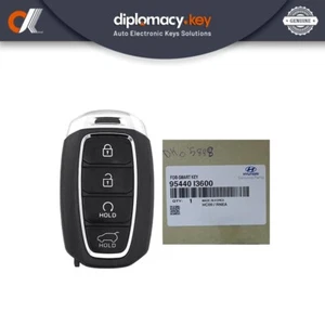 Genuine 2022 Hyundai Kona Smart Key 4 Buttons 434MHz 95440-I3600 - Picture 1 of 3