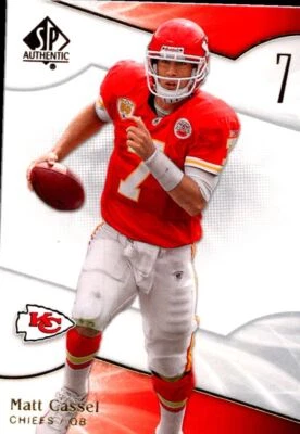 2009 SP Authentic Matt Cassel Kansas City Chiefs #44 - Image 1 of 2