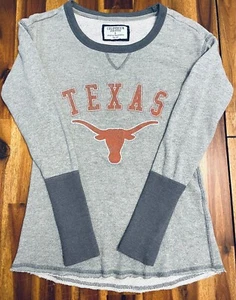 NWOT Women's TEXAS LONGHORNS Thermal Shirt (Colosseum Athletics) - Size S - Picture 1 of 21