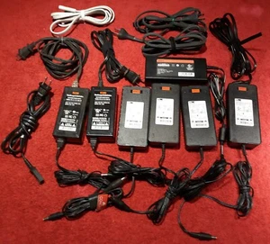 E91) 7pc. Lot, #EPS-3 Power Adapters. Tested. DC 12V, 3A, 5.5mm x 2.1/2.5mm - Picture 1 of 3