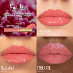 True Love LipSense Lipstick a soft peach-pink shade. .20 fl oz. New sealed. - Picture 1 of 12