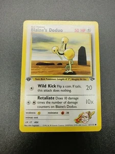 Blaine's Doduo | NM | Gym Challenge 1st Edition 61/132 | Common | Pokemon - Picture 1 of 1